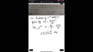 Neet practiceJEEclass11 chemistry the structure of an atom [upl. by Ahserak731]