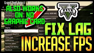 How To Play Gta 5 On 4gb Ram Without Lag  Low End Pc [upl. by Etteb]