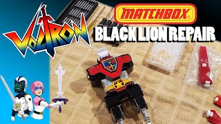 Voltron Black Lion Wing amp Tail Repair  Matchbox 1984 [upl. by Benson]