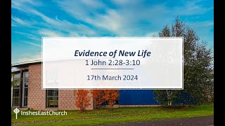 Inshes East Church Livestream Service 17th March 2024 1030am [upl. by Adnuhsal]