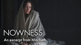 Marion Cotillard as Lady Macbeth Film Excerpt [upl. by Annayrb]