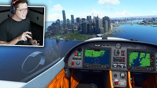 NEW YORK CITY  Microsoft Flight Simulator  Part 17 [upl. by Winnifred]