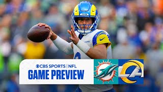 NFL Week 10 Monday Night Football Dolphins vs Rams  Full Game PREVIEW [upl. by Agostino]