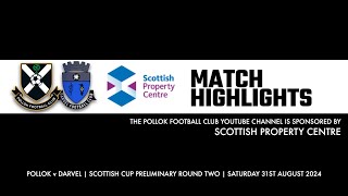 Pollok v Darvel  31st August 2024 [upl. by Lenoel905]