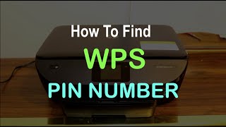 How To Find WPS Pin Number Of HP Envy 7155 All in one Printer review [upl. by Cita]