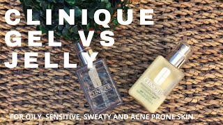 Clinique Dramatically Different Moisturizing Gel vs Jelly Review for Oily Sensitive Acne Skin [upl. by Roel]