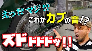 【マフラー交換】武川キャブトンマフラーを付けたらカブとは思えないほどの重低音が（超簡単カスタム）＜リトルカブ Takegawa PShooter＞※モトブログ [upl. by Namialus]