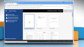 How to use Microsoft® Word Online  Tutorial Part 1 [upl. by Rus]