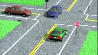 Drivers Ed  Intersections wwwdmvdriverseducationorg [upl. by Erodaeht]