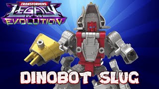 Transformers Legacy Evolution DINOBOT SLUG Review [upl. by Minnie]