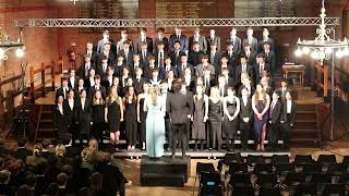 Ellesmere College Senior School House Singing 2023  Talbot Unison New York New York [upl. by Riorsson]