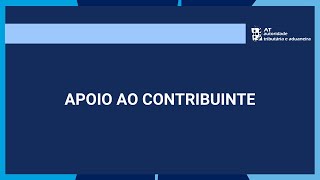 Apoio ao Contribuinte [upl. by Nawiat]