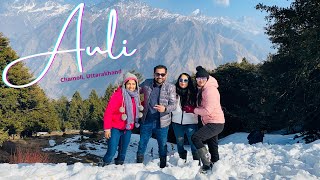 Auli Uttarakhand Trip  GMVN resorts  How to travel Auli from Delhi  GMVN Chopper ride [upl. by Consolata]