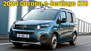 2024 Citroen e Berlingo XTR EV Revealed [upl. by Accebor228]