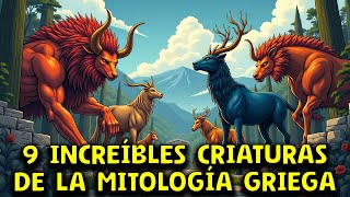 9 Increíbles Criaturas de la Mitología Griega  Documental de Mitología [upl. by Yllah]