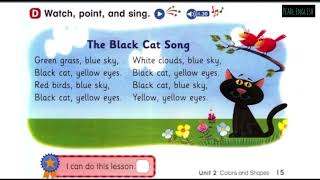 The Black Cat Song  Halloween song kidssong kidsvideo [upl. by Ettigdirb]