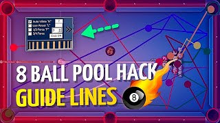 8 Ball Pool ChetoHack TUTORIAL PCGameloop  AutoPlay Guide Line amp More 2024 [upl. by Cuhp]