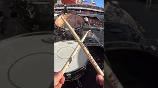 Metal drumming on a cruise ship is insane 🥁🔥 drumming metal performance [upl. by Ailero631]