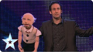 Ventriloquist Steve Hewlett is no dummy  Week 6 Auditions  Britains Got Talent 2013 [upl. by Nigel648]