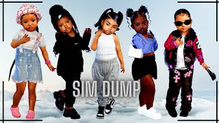 Patreon Female Toddler Sim Dump  CC Folder and Sim Download  SIMS 4 [upl. by Aserret]