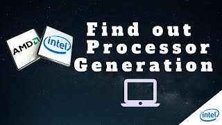 How to find out Laptop Processor Generation [upl. by Katinka]