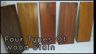 Four Types Of Wood Stain Tips For Beginners Step by Step [upl. by Ernest]