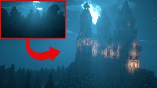 Building DRACULAS CASTLE In Minecraft  Halloween Special [upl. by Ahsaei]