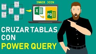 Cruzar o combinar tablas con Power Query en Excel  INNER JOIN [upl. by Hgielime413]