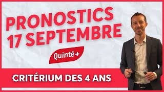 PRONOSTICS QUINTÉ 17 SEPTEMBRE 2023  Faites le papier avec [upl. by Downall]