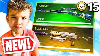 INSANE 6 Year Old Warzone Prodigy found the BEST Loadout in Season 2 [upl. by Ruelu]