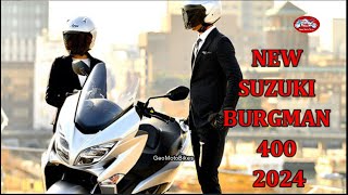 NEW SUZUKI BURGMAN 400 2024 [upl. by Kant277]