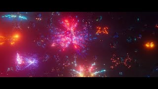 Guardians of the Galaxy Vol 2  Yondu Funeral Firework Scene FHD [upl. by Naira]