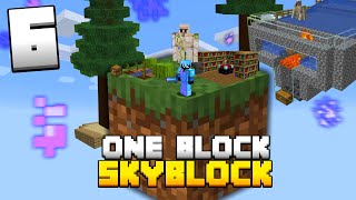 Minecraft Skyblock But You Only Get ONE BLOCK 6 [upl. by Ameerahs982]