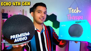 Amazon Echo 4th Generation  Review⚡Premium Sound  Handsfree Alexa  🔥🔥 [upl. by Enair93]