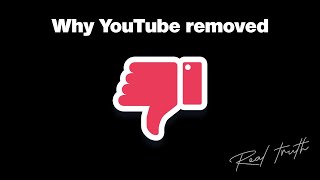 Why youtube removed dislike button  real reason [upl. by Nauq911]