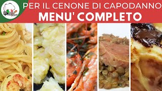 CENONE CAPODANNO MENU COMPLETO  FoodVlogger [upl. by Freddy588]