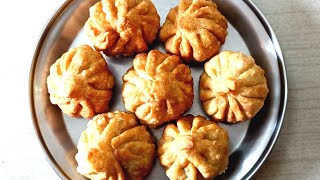 Ganesh Chathurti special fried modak recipe  Chandras kitchen [upl. by Sabina127]