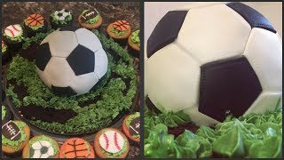 Soccer Ball Cake [upl. by Ammadis103]