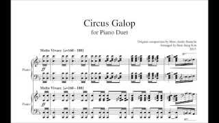 Circus Galop for Piano Duet [upl. by Kabob]