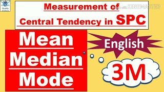 Mean Median and Mode I Mean I Median I Mode  Central Tendency  Quality Excellence Hub [upl. by Kcinom]