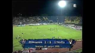 Yugoslavia Serbia amp Montenegro vs Croatia 26 Under 21  1999 belgrade [upl. by Eldridge]