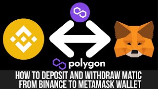 Withdrawing MATIC from Binance to Metamask Wallet [upl. by Basso147]