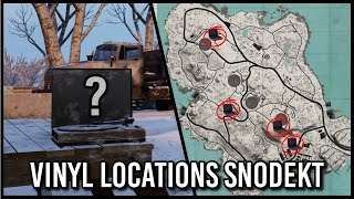 All Vinyl Spawn Locations on Batterie Snodekt  Vigor [upl. by Ponton]