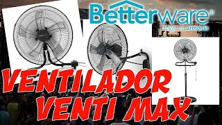 VENTILADOR VENTIMAX [upl. by Alithia51]