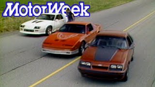 1985 Mustang GT vs Camaro IrocZ vs Trans Am  Retro Review [upl. by Daniele]