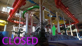 Indoor Abandoned Water park  Waterslide Graveyard [upl. by Olrak33]