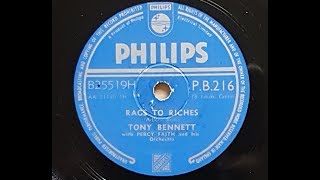 Tony Bennett Rags To Riches 1953 78 rpm [upl. by Bernice]