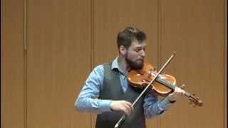 Johnny Gandelsman plays complete Bach Sonatas amp Partitas [upl. by Dumanian]