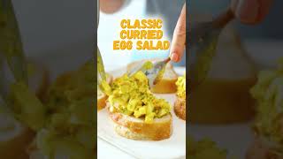 Classic Curried Egg Salad shorts [upl. by Adur]