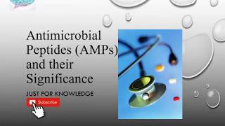 Antimicrobial Peptides AMPs and their Significance [upl. by Phipps17]